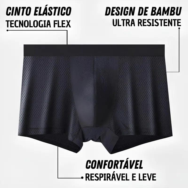 Kit Cuecas Premium Respiráveis - Compre 5 Leve 10