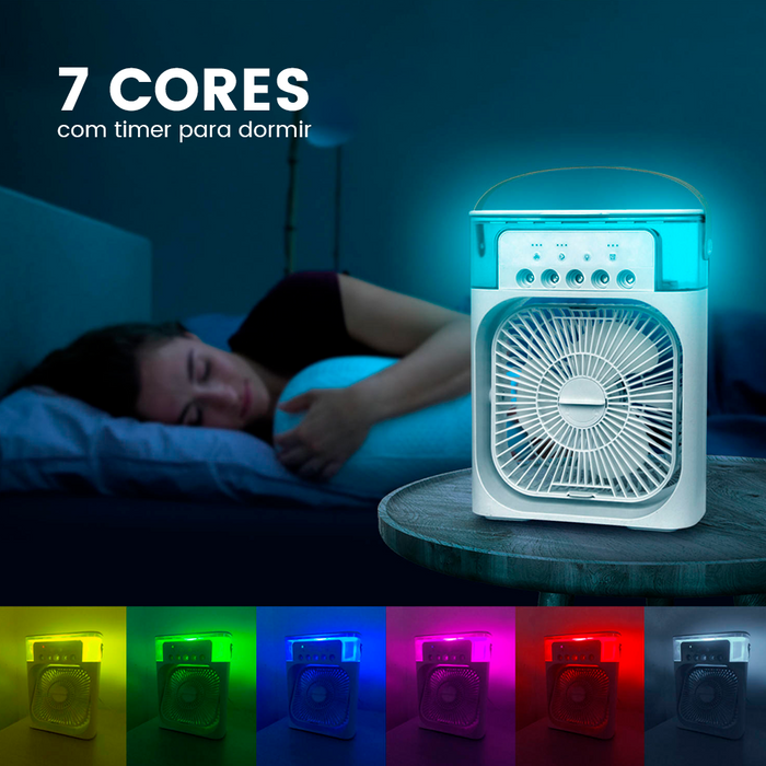 Climatizador e Ar Condicionado Portátil 4 em 1