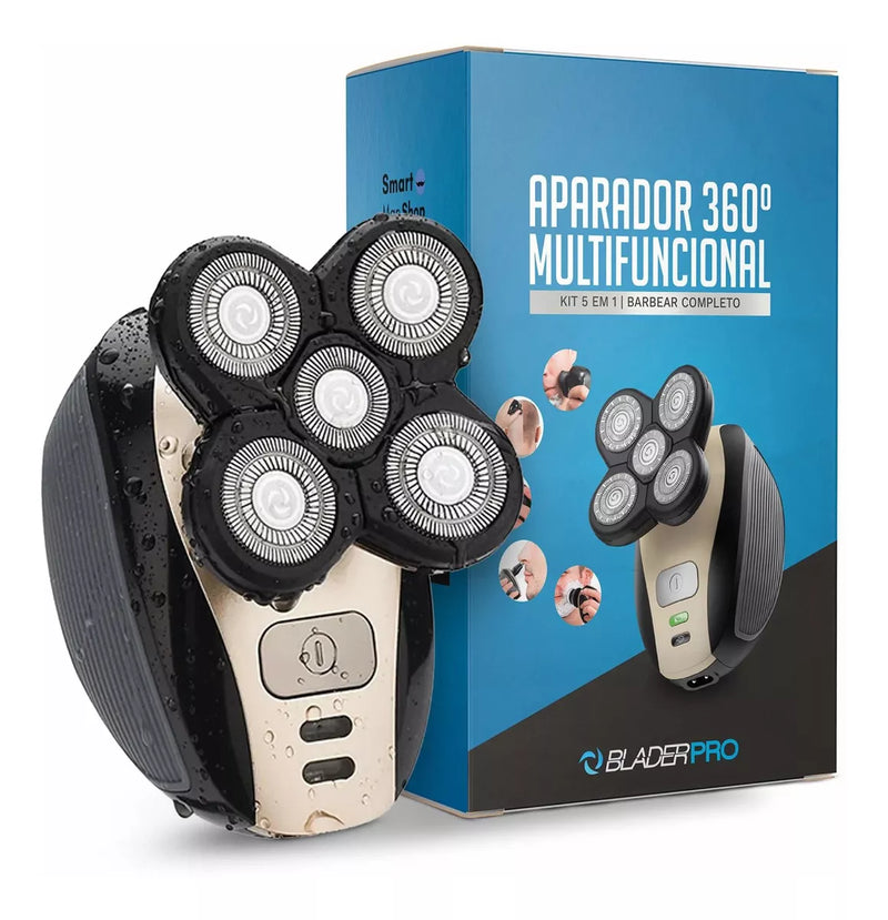 Barbeador e Aparador Elétrico 5 em 1 