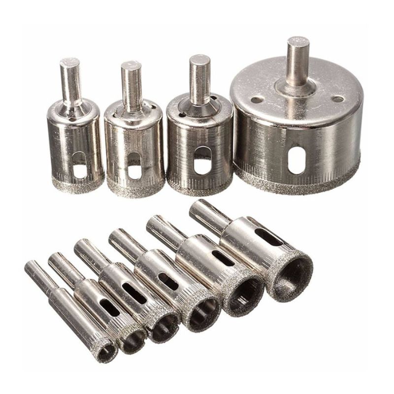 Kit 10 Brocas Diamantadas Serra Copo