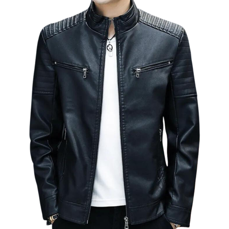 Jaqueta de Couro Masculina Sampaio