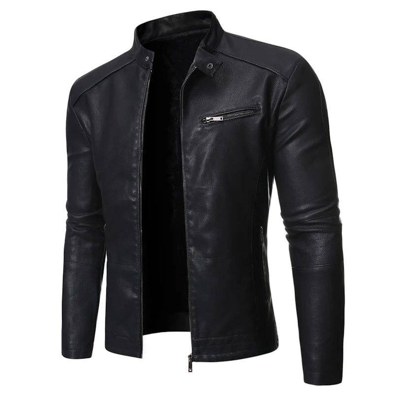 Jaqueta de Couro Masculino Epsilon