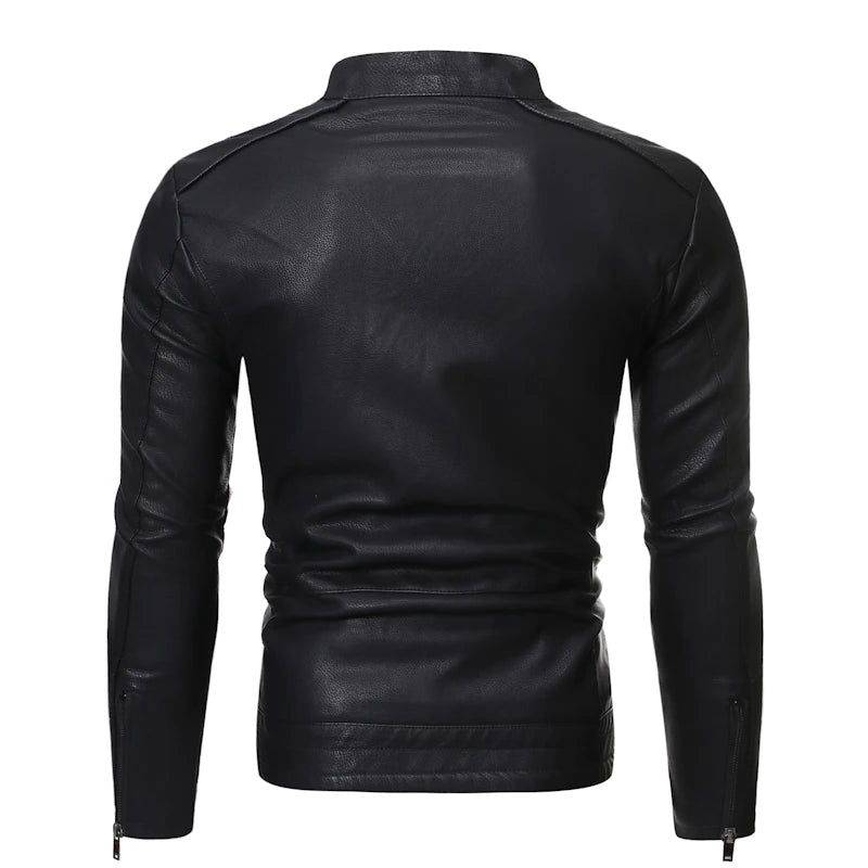 Jaqueta de Couro Masculino Epsilon