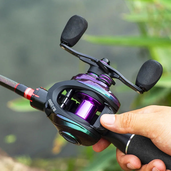 Carretilha de Pesca de Alta Precisão Profissional 9kg Drag