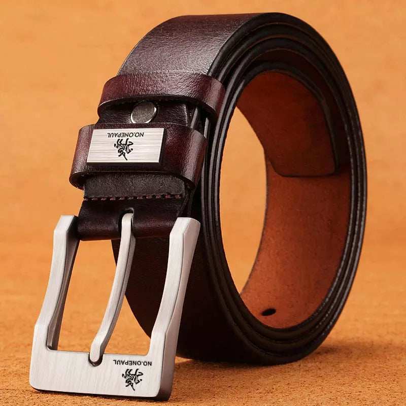 Cinto Masculino de Couro - Compre 1 Leve 2