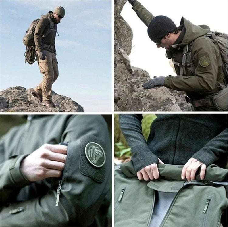 Jaqueta Impermeável Tática Militar