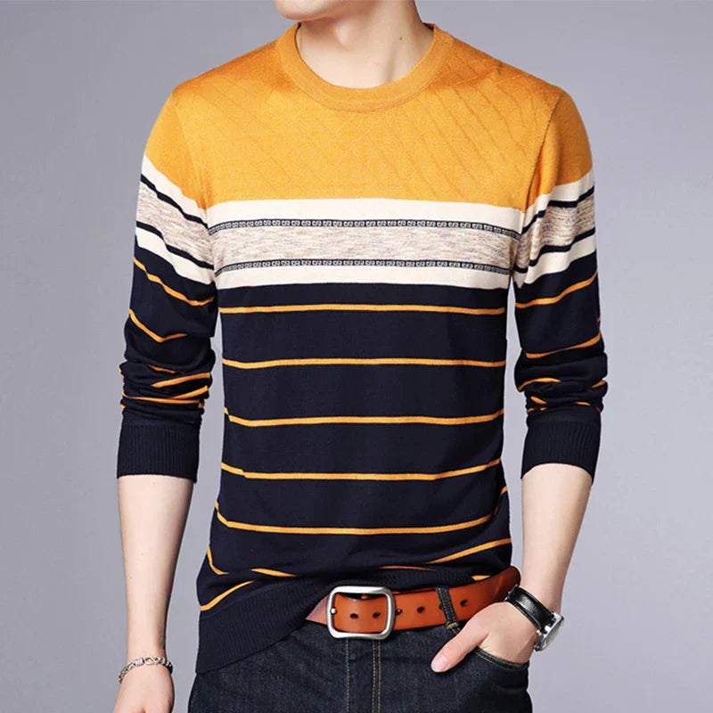 Suéter Masculino Listrado Sampaio® S1311