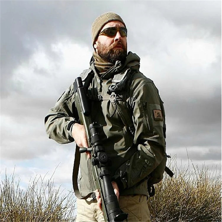 Jaqueta Impermeável Tática Militar