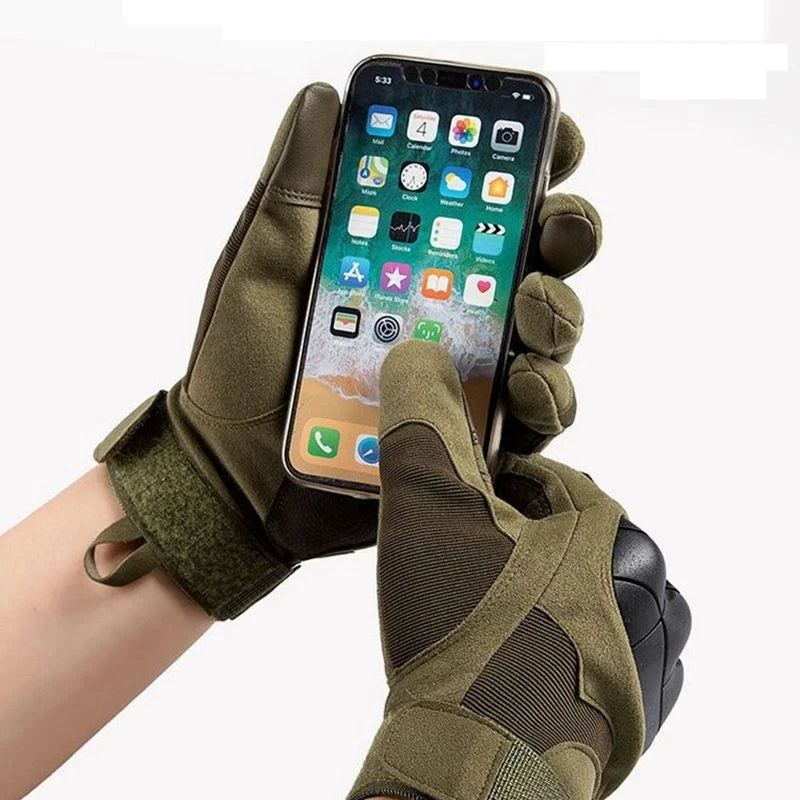 Luvas Táticas Militar Luva de Couro Plutônio