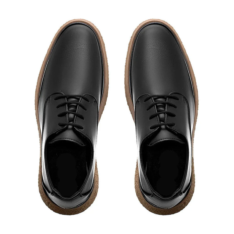 Sapato Masculino Derby Casual New Crepe Confort Classic