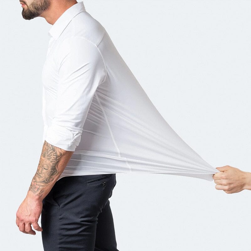 Camisas Flexível Comfort Tecido Seda Gelo - COMPRE 1 LEVE 2