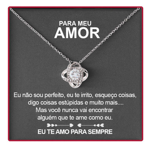 Colar Eterno Amor - Prata 925