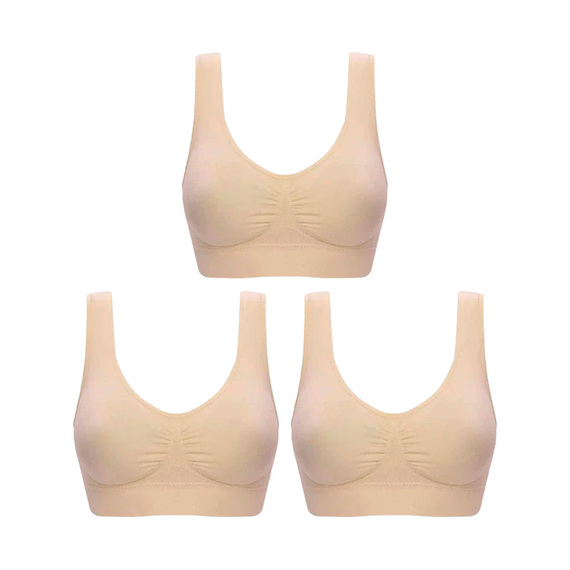 Sutiã Comfort Plus Sem Costura (Pague 1 Leve 3)