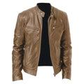 Jaqueta de Couro Masculina Racer Bellvian - BL156