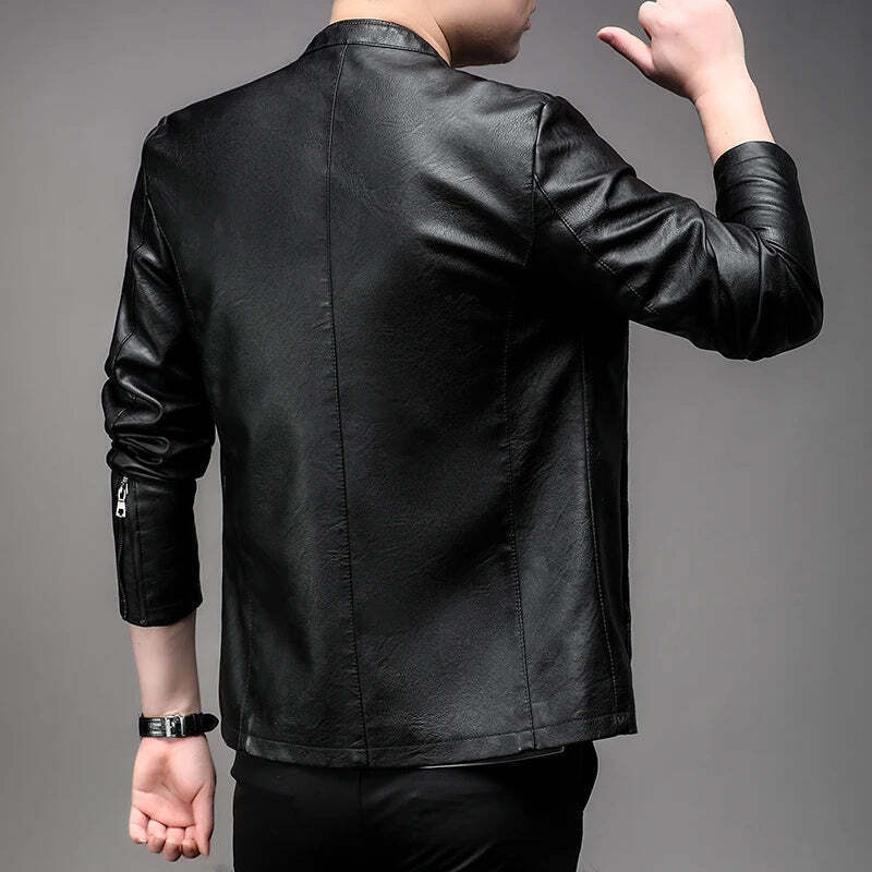 Jaqueta de Couro Masculina Bellvian - BL144