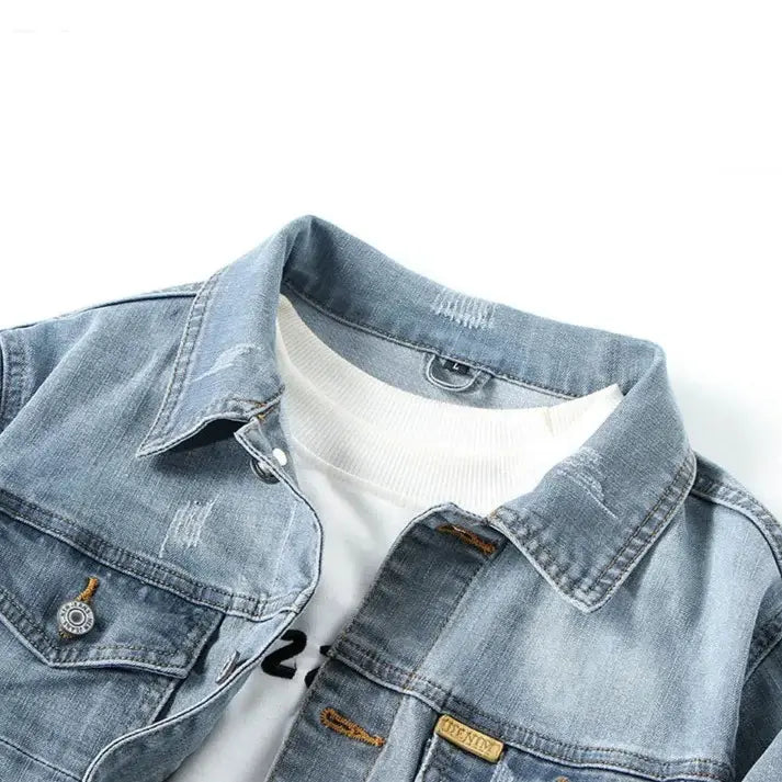 Jaqueta Jeans Masculina Bellvian - BL146