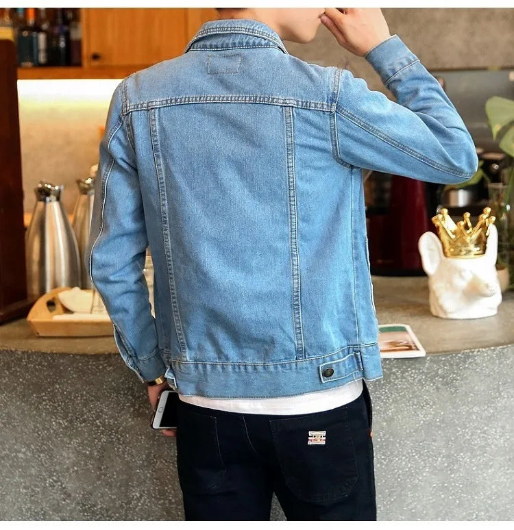 Jaqueta Jeans Masculina Casual Bellvian - BL151