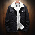 Jaqueta Jeans Masculina Forrada em Lã Bellvian - BL154