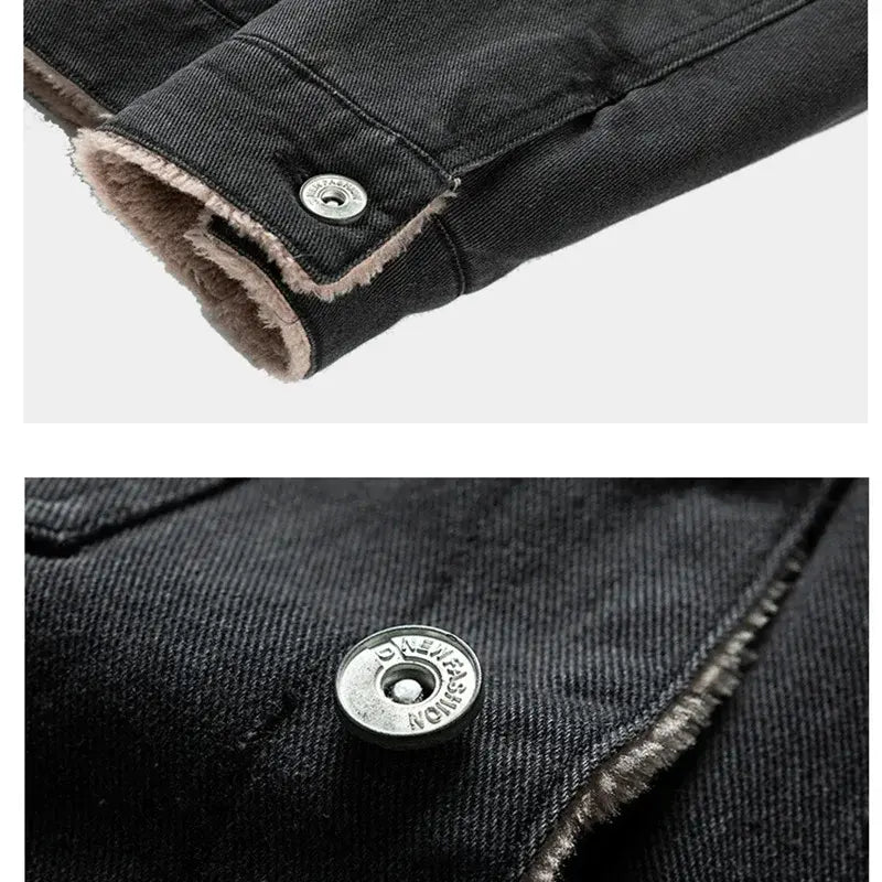 Jaqueta Jeans Masculina Forrada Bellvian - BL208