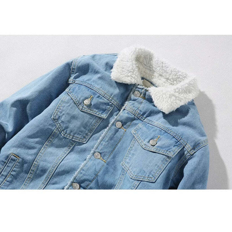 Jaqueta Jeans Masculina Moderna Bellvian - BL176
