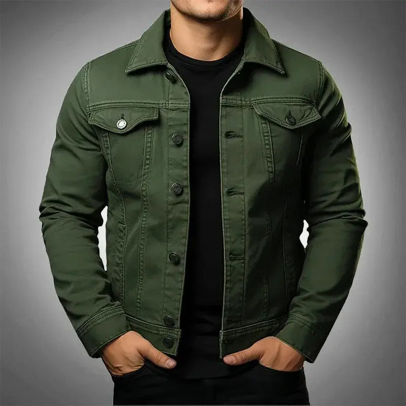 Jaqueta Jeans Masculina Slim Bellvian - BL108