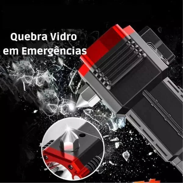 Lanterna Tática 4 em 1 com Powerbank Integrado - PAGUE 1 LEVE 2